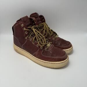 Nike Air Force 1 High '07 LV8 WB 'Red Sail' Men's 8.5 Boot Sneakers 882096-600